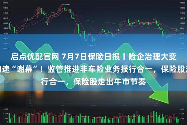 启点优配官网 7月7日保险日报丨险企治理大变革，监事会加速“谢幕”！监管推进非车险业务报行合一，保险股走出牛市节奏
